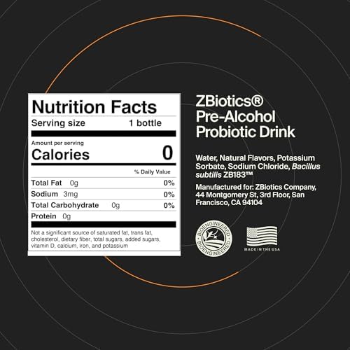 ZBiotics — Feel Better After Drinking, Wake Up Refreshed, Science-Backed, Patented Probiotic for Easier Mornings, Travel-Friendly, 12-Pack of 0.47 Fl Oz Bottles - Image 5