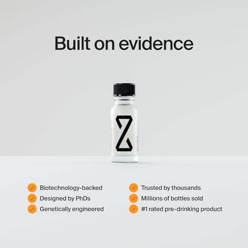 ZBiotics — Feel Better After Drinking, Wake Up Refreshed, Science-Backed, Patented Probiotic for Easier Mornings, Travel-Friendly, 12-Pack of 0.47 Fl Oz Bottles - Image 7