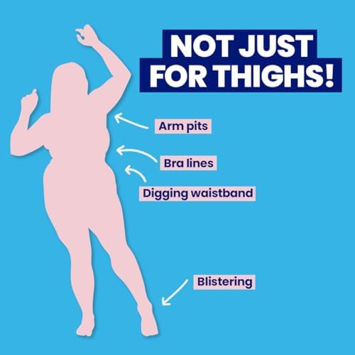 Megababe Thigh Rescue Anti-Chafe Stick | Prevents Skin Chafe & Irritation | Thighs, arms, Bra-Lines & More - Image 6