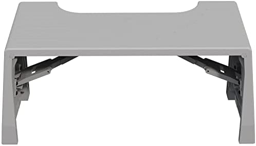 Squatty Potty Porta Traveler Foldable Toilet Stool for Travel, 7" Height, Gray - Image 13