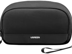 UGREEN Electronics Organizer Travel Case Bag Multifunctional Organizer Carrying Case for Cables, Cord, SD Card, Earbuds, Charger, USB Adapter, Electronic Accessories Medium Size