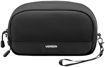 UGREEN Electronics Organizer Travel Case Bag Multifunctional Organizer Carrying Case for Cables, Cord, SD Card, Earbuds, Charger, USB Adapter, Electronic Accessories Medium Size