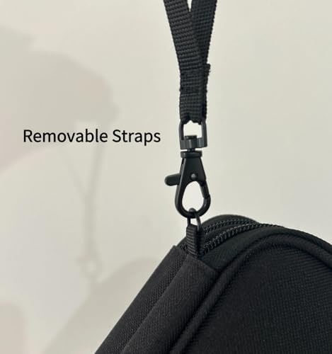 Travel Tech Carrying Pouch - Portable Electronics Organizer Travel Case, Portable Tech Organizer, All-in-One Storage Bag for Charging Cable (Small, Black, Small) - Image 4