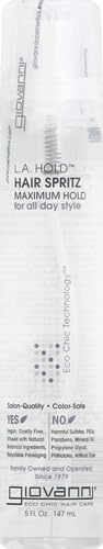 GIOVANNI L.A. Hold Hair Spritz - Maximum Hold Styling Spray, Lightweight, Lauryl & Laureth Sulfate Free - 5 oz - Image 2