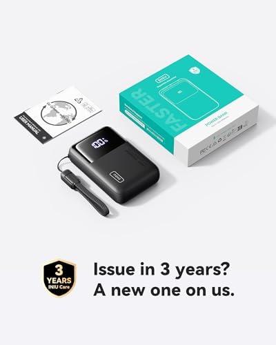 INIU Power Bank, 20000mAh 65W Ultra Compact USB C Laptop Portable Charger, PD QC Fast Charging 3-Output External Battery Pack for Laptop MacBook iPad Tablet Steam Deck iPhone 17 16 15 Pro Samsung S24 - Image 7