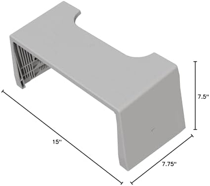 Squatty Potty Porta Traveler Foldable Toilet Stool for Travel, 7" Height, Gray - Image 14