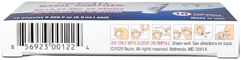 Nozin® Nasal Sanitizer® Antiseptic Popswab® Ampules 10ct Pack | Kills 99.99% of Germs | Alcohol Based 62% - Image 10