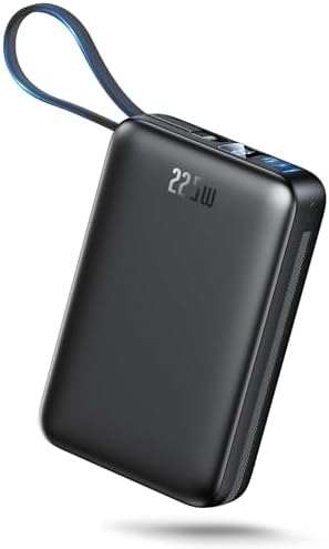 Portable Charger 50000mAh Power Bank,Portable Phone Charger with 2 Built in Cables,22.5W Fast Charging Travel Essentials Battery Pack for iPhone/iPad/MacBook/Android/Samsung - Image 8