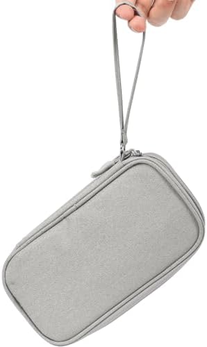 Cord Organizer Travel Cable Organizer Bag Tech Electronic Organizer Travel Case, Waterproof Electronic Accessories Pouch Bag for Cable, Cord, Charger, Phone, Power Bank, Earphone(Light Grey) - Image 7