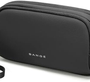 BANGE Electronics Organizer Travel Case, Water Resistant Travel Bag, Tech Pouch Accessories Organizer for Cable,Cord, Phone, Cables, USB Flash Drive, Daily Items