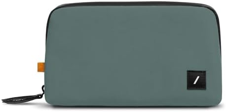 Native Union Stow Lite Organizer W.F.A Tech Organizer – Minimalist Travel Pouch Made of Recycled Materials for Everyday Accessory Storage & Protection – Stores Cables, Chargers & More (Slate Green)