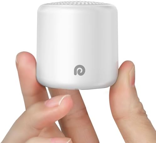 Dreamegg Portable Travel White Noise Machine for Sleep, Features Powerful Battery, Egg-Sized, 16 Nature Sounds, Timer, for Baby Adults Office Privacy Home Gift, Cream