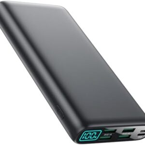 Portable Charger 38800mAh Power Bank with 5 Outputs & 2 Inputs,PD USB C In&Out Fast Phone Charging External Battery Pack Backup,Travel Essential Outdoor for iPhone 17/16/15,Android Samsung Galaxy etc