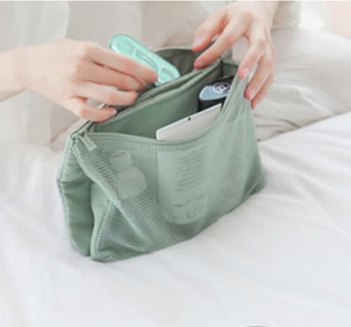 14 Packs Travel Dental Floss Pick Case, Holder, Come with 140pcs Premium QUALIALL Toothpick Flossers for Adults Teeth Cleaning, Sealed Portable Refillable, Green, Pink. - Image 4