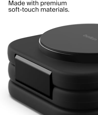 Belkin MagSafe Charger Compatible 3-in-1 Magnetic Charging Travel Pad 15W-BoostCharge Pro Foldable Qi2-Certified Wireless Charger, MagSafe-Compatible Charger for iPhone 16 Series, Apple Watch, AirPods - Image 7