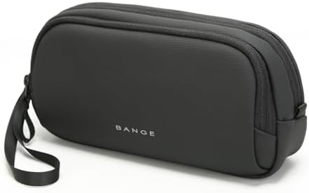 BANGE Travel Organizer Case, Water Resistant Electronics Travel Bag Organizer for Cable,Easy to store backpacks (Black)