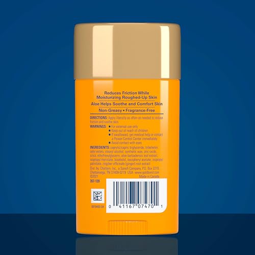 Gold Bond Friction Defense Stick, Anti Chafing Stick with Aloe to Soothe, Comfort & Moisturize Chafed Skin, 1.75 oz. - Image 2