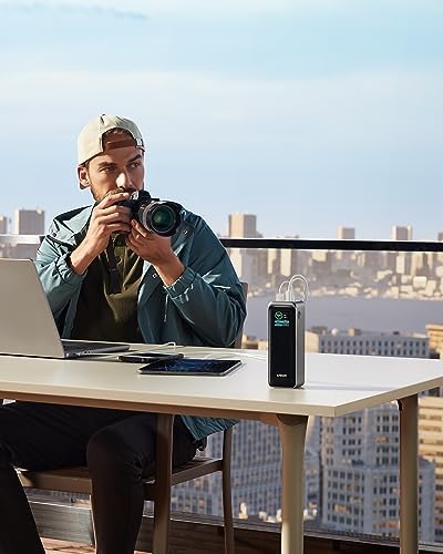 Anker Prime Power Bank, 27,650mAh 3-Port 250W Portable Charger for Travel, TSA-Approved, Smart App, for MacBook Pro/Air, iPhone 16/15/14 Series, Samsung, Laptops, and More (Charging Base Not Included) - Image 6