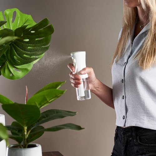 2 Pack Continuous Spray Bottles - Ultra Fine Mist Sprayer | Water Spray Bottle For Hair Mister Spray Bottle | Hair Spray Bottles For Hairstyling, Cleaning, Salons - 2pk 6.8 OZ / 200 ML - Image 6