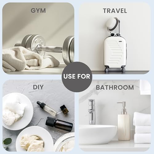 Conair Travel Sized Toiletries, TSA Approved Travel Bottles, Travel Sized Bottles by Travel Smart, 13 Piece Set - Image 4