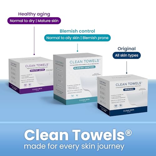 Clean Skin Club Clean Towels XL®, Travel Pack 100% USDA Biobased Disposable Face Towel, Eczema Association Accepted,Dry Wipes, TSA-Approved Travel Essential, 3 Packs, 30 ct Total - Image 10