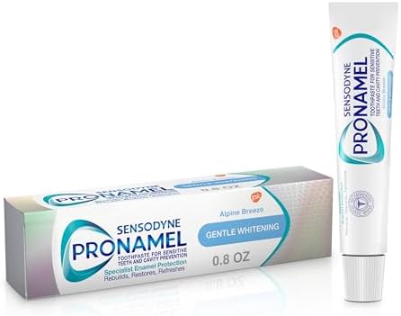 Sensodyne Pronamel Gentle Whitening Alpine Breeze Toothpaste - 0.8 ounce -Travel Size