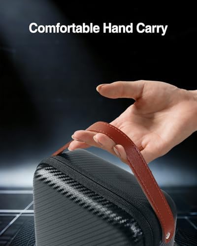 Luxtude Electronics Organizer Travel Case for Chargers and Cords, Hard Case for Electronics, Portable Tech Bag, Travel Essentials for Chargers/Mouse/USB Drives/SD Cards, Tech Gifts - Image 3