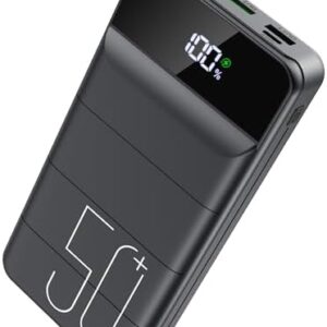 Power Bank 50000mAh 22.5W Fast Charging Portable Charger, USB C Quick Charge with 3 Outputs & 2 Inputs, LED Display, Huge Capacity External Cell Phone Battery Pack for iPhone, Samsung, iPad