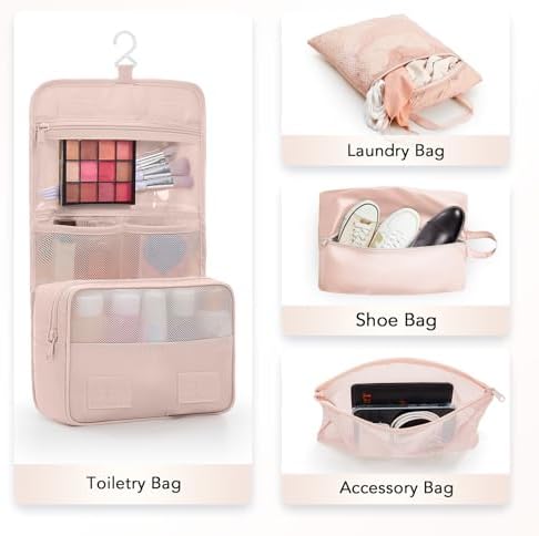 10 Set Compression Packing Cubes for Travel Gifts Women Mom,OlarHike Luggage Clothes Organizer for Travelers,Airplane/Cruise/Car/Train Travel Essentials,Compressible Expandable Saver Space Bags(Beige) - Image 5