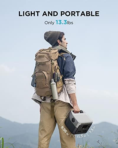 EF ECOFLOW Portable Power Station RIVER 2 Max, 512Wh LiFePO4 Battery/ 1 Hour Fast Charging, Up To 1000W Output Solar Generator (Solar Panel Optional) for Outdoor Camping/RVs/Home Use Black - Image 4