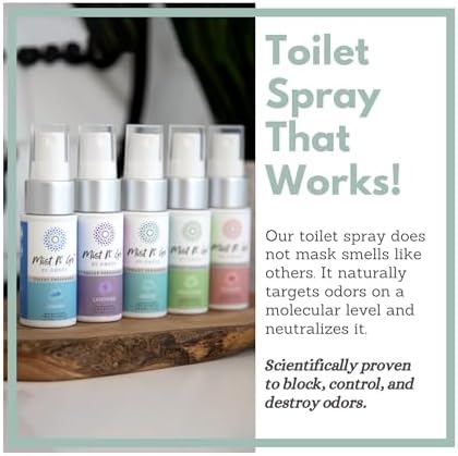 Mist N’ Go by Omaze Travel Bathroom Spray for Toilet Spray Odor Eliminator - Travel Toilet Spray for Bathroom Air Freshener Spray for Bathroom Deodorizer - Mix All, Travel Size (1oz x5) - Image 3