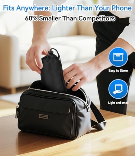 Ergonomic Airplane Foot Hammock(Memory Foam)-Ultimate Comfort Foot Hammock for Plane Travel Essentials to Relax Your Feet, Portable Airplane Foot Rest with Adjustable Strap, Perfect for Long Flight - Image 5