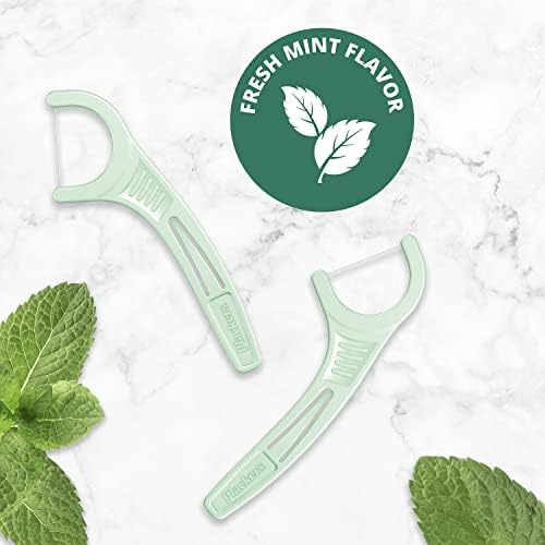 Plackers Micro Mint Dental Flossers, Travel Pack, Perfect Travel Size, Easy Storage, Dental Care On-The-Go, Fresh Mint Flavor, 12 Count - Image 5