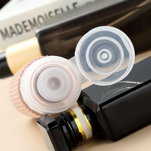 16 Pack Travel Bottles Set, TSA Approved Leak Proof Silicone Squeezable Containers for Toiletries, Refillable Travel Accessories for Conditioner, Shampoo, Lotion & Body Wash Accessories - Image 2