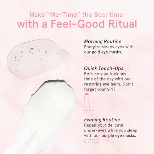 grace & stella Under Eye Brightener Balm Stick - Travel Size Toiletries - Retinol & Caffeine Eye Cream for Dark Circles, Puffiness, Wrinkles - Restore and Hydrate - Vegan Skincare (0.13oz / 3.5g) - Image 8