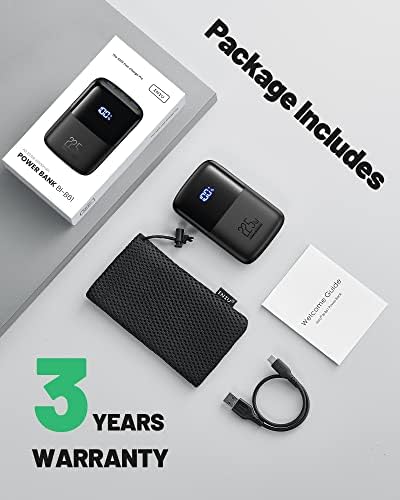 INIU Portable Charger, Smallest 22.5W 10000mAh Power Bank, USB C in/Output Fast Charging 3-Output Mini Battery Pack Charger with Phone Holder for iPhone 17 16 15 14 Air Samsung S23 Google iPad Tablet - Image 8