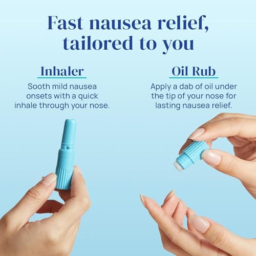 Nausea Relief Inhaler - Take Control of Motion Sickness, Morning Sickness, Medication, Stress - Fast, Natural, Drug-Free, Non-Drowsy & Portable Travel Essential (2 Inhalers) - Image 8