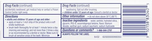 Sensodyne Pronamel Gentle Whitening Alpine Breeze Toothpaste - 0.8 ounce -Travel Size - Image 14