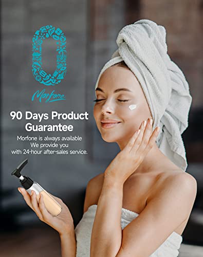 Morfone Travel Bottles Kits -TSA Approved Travelling Size Containers for Toiletries Leak Proof Refillable Liquid Travel Essentials with Toiletry Bag for Cosmetic Shampoo Conditioner Lotion - Image 7