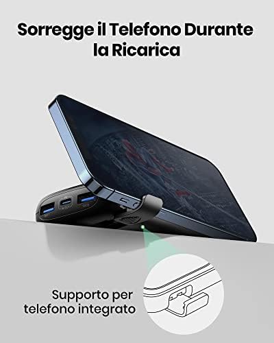 INIU Portable Charger, Smallest 22.5W 10000mAh Power Bank, USB C in/Output Fast Charging 3-Output Mini Battery Pack Charger with Phone Holder for iPhone 17 16 15 14 Air Samsung S23 Google iPad Tablet - Image 9