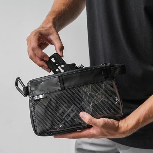 GOBAGS Production Zipper Bags - Electronics & Camera Accessories Bag - Cable organizer, Gear Accessory Pouch, Travel Camera Essentials (Small, Black) - Image 4