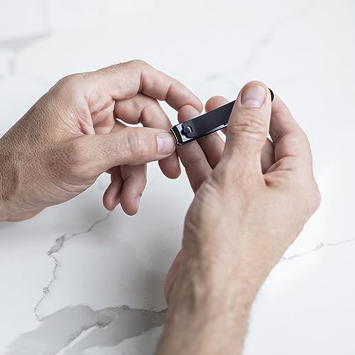 MANSCAPED® Shears 3.0, 5-Piece Precision Men’s Nail Grooming Travel Kit, Stainless Steel Manicure Set with Fingernail & Toenail Clippers, Nail File, Slant Tip Tweezers, Cuticle Scissors, Travel Case - Image 7