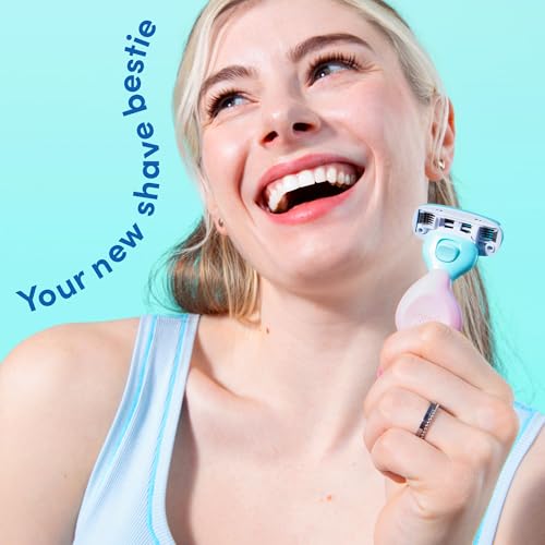 Schick Hydro Silk Mini Razor for Women | Womens Razors for Shaving, Travel Size Toiletries, 5-Blade Travel Razor, Includes 1 Mini Handle, 1 Refill & 1 Case - Image 11