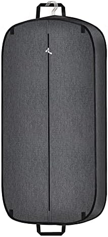 Heavy Duty Waterproof Garment Bag for Travel, Tear Resistance Suit Bag for Men Travel for Suits, Tuxedos, Coats, Uniform. 42 inch