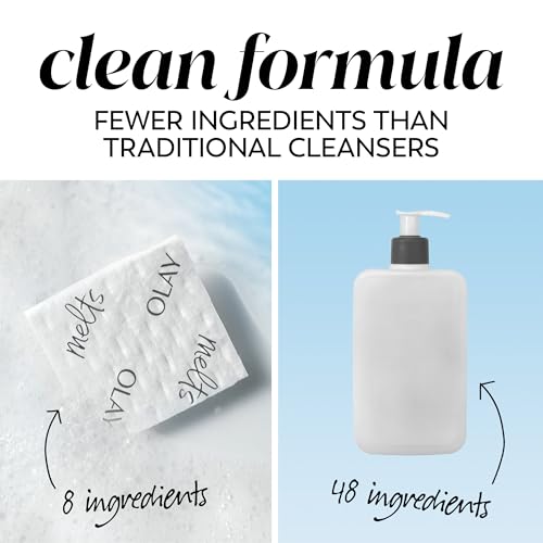 Olay Cleansing Melts + Vitamin C Face Cleanser, 12ct, Water-Activated Face Wash Cleans, Tones, and Refreshes Skin - Image 7