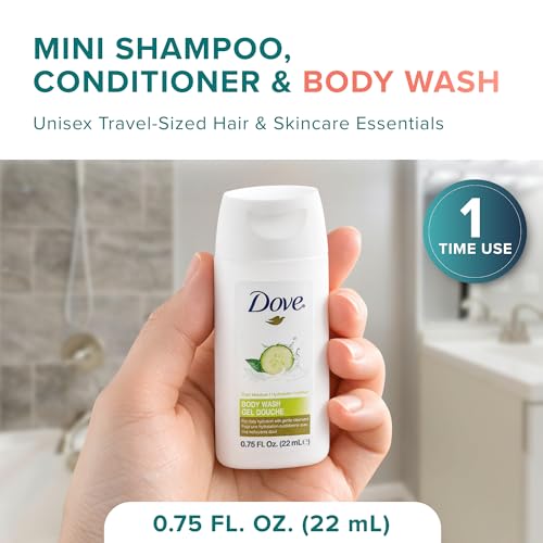 Trektote 10 Piece Travel Hygiene Kit with Toiletries & Dental Essentials, TSA-Compliant, Clear Cosmetic Bag, Single or Bulk Packs - Image 4