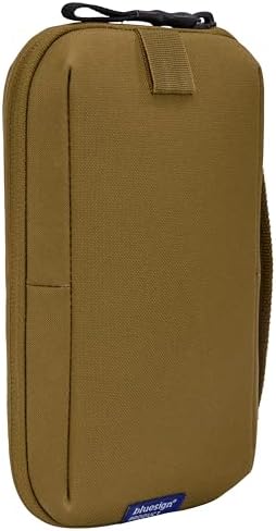 Thule Aion Travel Organizer - 2-in-1 Pouch Includes Travel Wallet and Electronics Bag - RFID Blocking Zipper Pouch - Internal Pockets to Stay Organized - 100% Recycled Waxed PFC-Free Fabric - Image 4