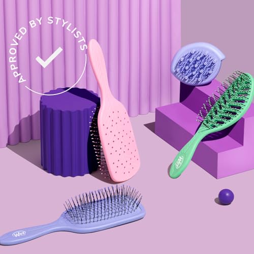 Wet Brush Go Green Mini Detangler, Green - Detangling Travel Hair Brush - Ultra-Soft IntelliFlex Bristles Glide Through Tangles & Gently Loosens Knots While Minimizing Pain, Split Ends & Breakage - Image 8