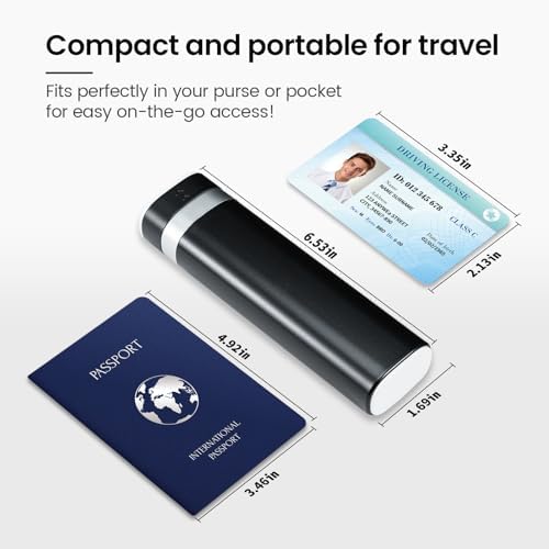 Betife Travel Pill Organizer Weekly 7 Day, Compact Daily Pill Box, Portable Medicine Case, Cute Pill Holder for Vitamins Supplements, Drawer-Shaped Pills Organizer (Black) - Image 3