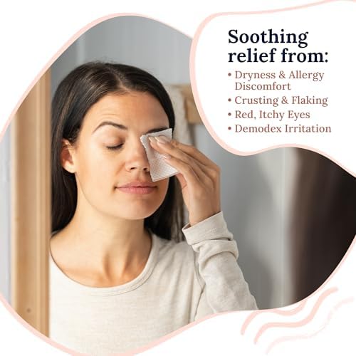 CorneaCare Rise: Eyelid Wipes | Eye Wipes for Dry Eyes | Eyelid Wipe with Tea Tree Oil & Hyaluronic Acid | Travel Ready | 30 Count - Image 2